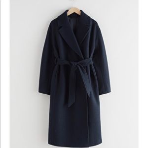 & Other Stories 100% wool coat